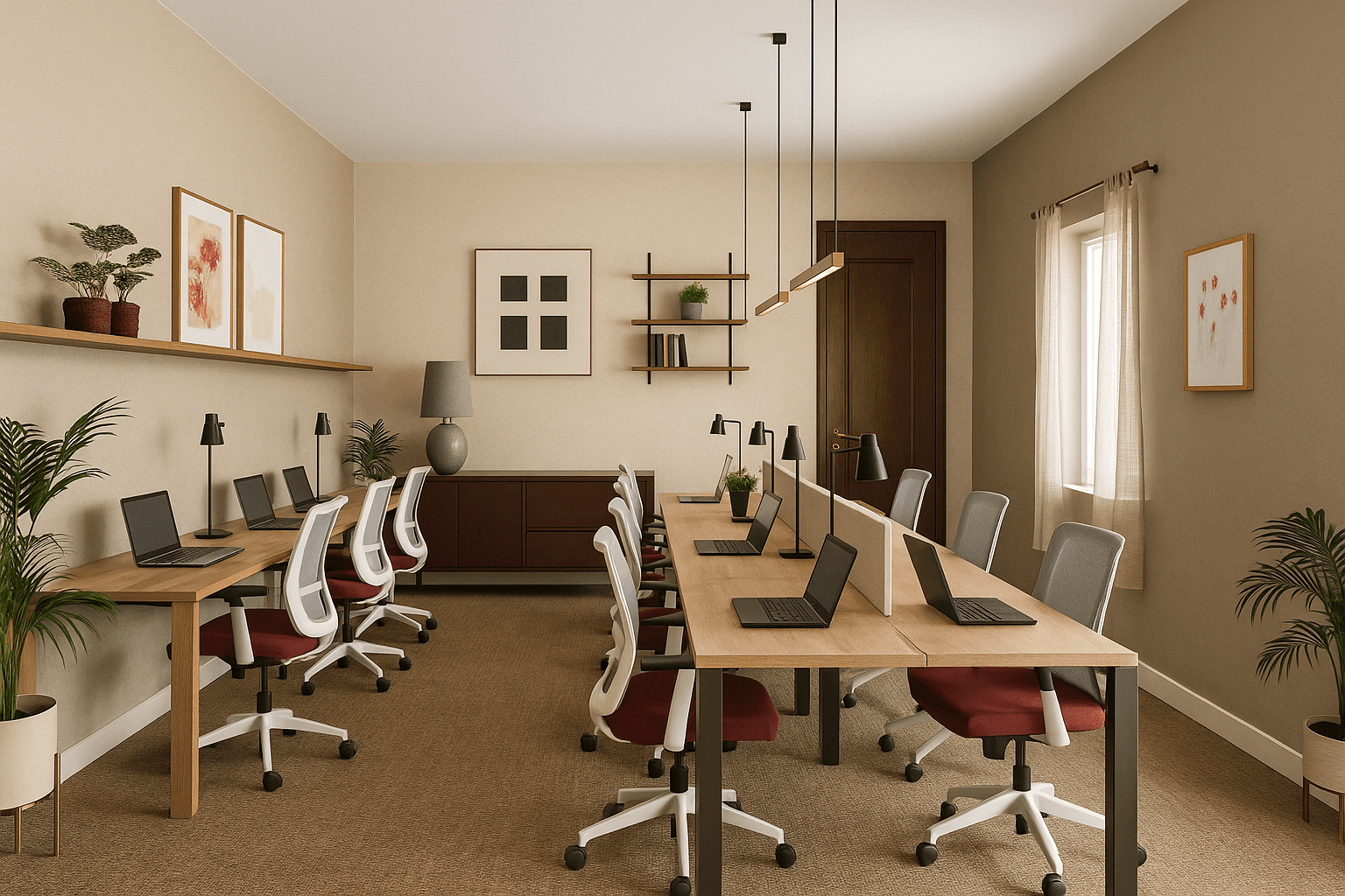 Vila Coworking interior space